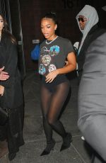 LORI HARVEY Arrives at 2023 CFDA Fashion Awards in New York 11/06/2023