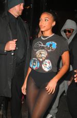 LORI HARVEY Arrives at 2023 CFDA Fashion Awards in New York 11/06/2023