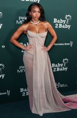 LORI HARVEY at Baby2Baby Gala at Pacific Design Center in West Hollywood 11/11/2023
