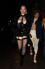 LOTTIE MOSS Arrives at 22 Mayfair Halloween Party 10/31/2023