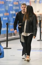 LUCIANA BARROSO Arrives at JFK Airport in New York 11/13/2023