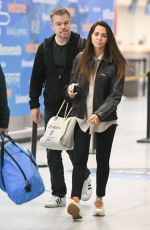 LUCIANA BARROSO Arrives at JFK Airport in New York 11/13/2023