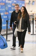 LUCIANA BARROSO Arrives at JFK Airport in New York 11/13/2023