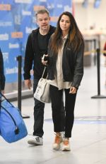 LUCIANA BARROSO Arrives at JFK Airport in New York 11/13/2023