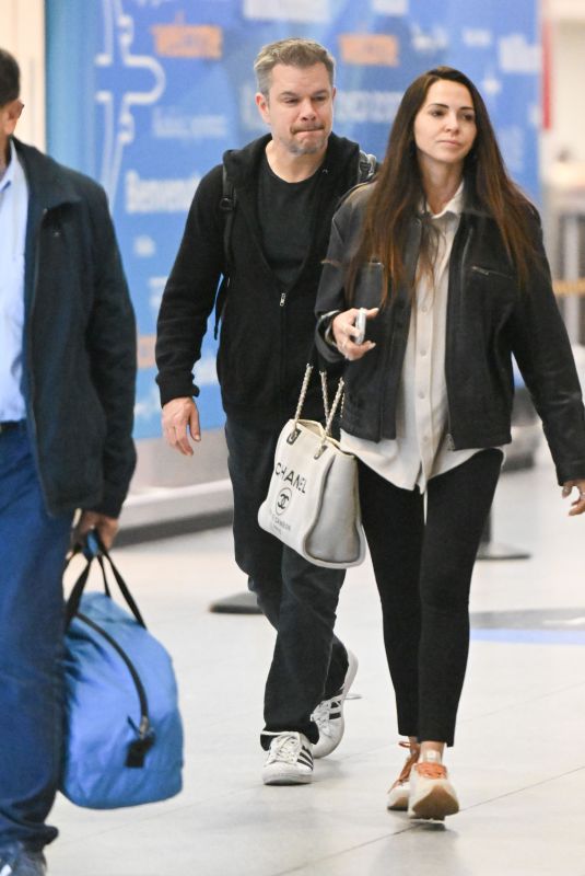 LUCIANA BARROSO Arrives at JFK Airport in New York 11/13/2023