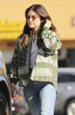 LUCY HALE at a Gas Station in Los Angeles 11/26/2023