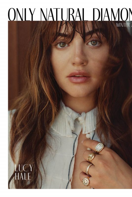 LUCY HALE for Only Natural Diamonds Magazine, Winter 2023/2024
