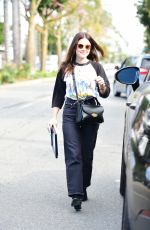 LUCY HALE Out and About in Los Angeles 11/13/2023