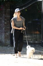 LUCY HALE Out with her Dog in Studio City 11/21/2023
