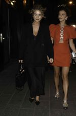 LUCY MCJKELNBURGH and LYDIA BRIGHT Arrives at Fenix Restaurant Launch Party in Manchester 11/23/2023