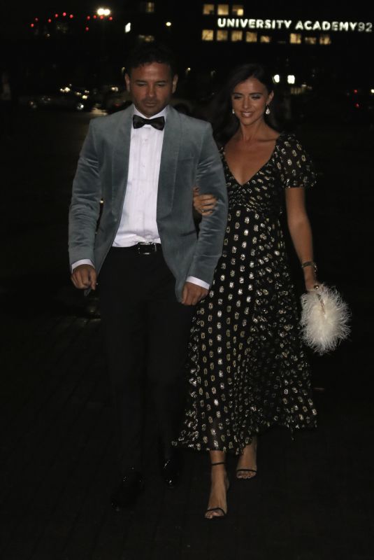 LUCY MECKLENBURGH Arrives at Old Trafford Cricket Ground in Manchester 11/09/2023