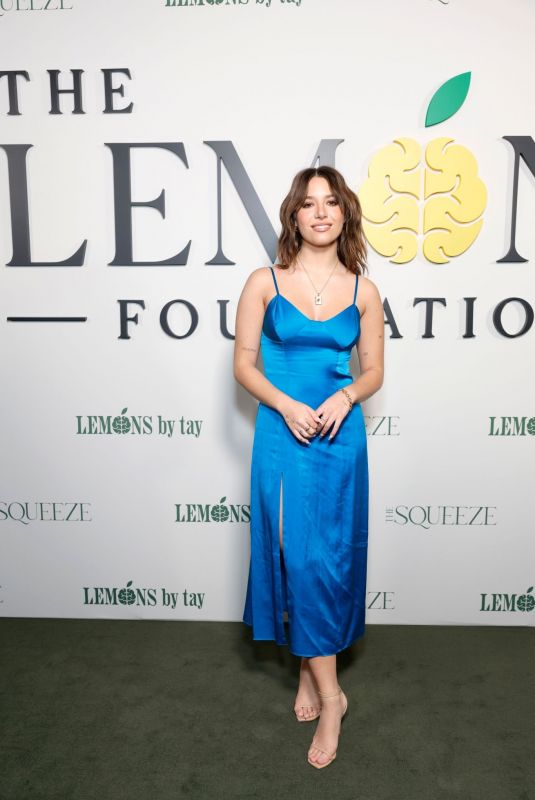 MACKENZIE ZIEGLER at Inaugural Lemons Foundation Gala in West Hollywood 11/12/2023