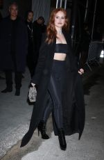 MADELAINE PETSCH Arrives at Swarovski x SKIMS Celebration in New York 11/07/2023