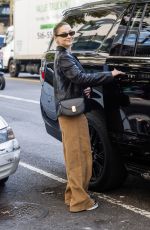 MADELYN CLINE Heading to a Fitting for Oscar De La Renta in New York 11/06/2023