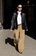 MADELYN CLINE Heading to a Fitting for Oscar De La Renta in New York 11/06/2023