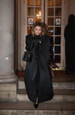 MADELYN CLINE Leaves a Givenchy Dinner in Paris 11/22/2023