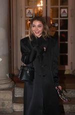 MADELYN CLINE Leaves a Givenchy Dinner in Paris 11/22/2023