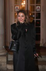 MADELYN CLINE Leaves a Givenchy Dinner in Paris 11/22/2023