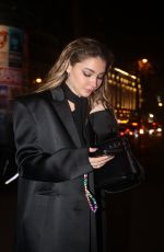 MADELYN CLINE Leaves a Givenchy Dinner in Paris 11/22/2023