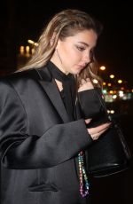 MADELYN CLINE Leaves a Givenchy Dinner in Paris 11/22/2023