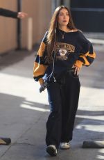 MADISON BEER Arrives at Jimmy Kimmel Live! in Hollywood 10/31/2023