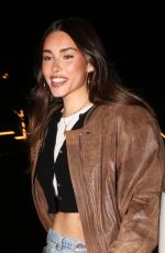 MADISON BEER Out for Dinner at Catch Steak in Los Angeles 11/10/2023