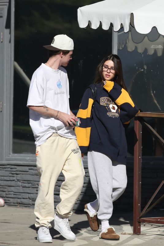 MADISON BEER Out for Lunch with Boyfriend 11/01/2023