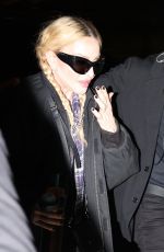 MADONNA Arrives at Ritz Place Vendome Hotel in Paris 11/19/2023