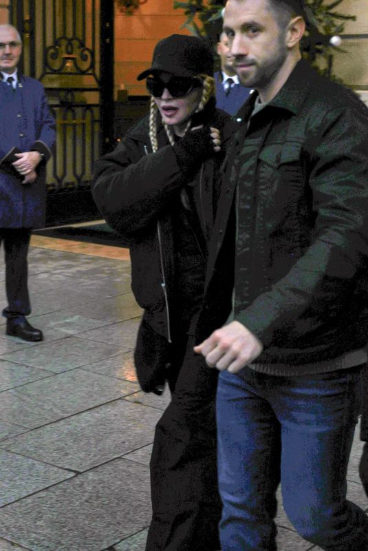 MADONNA Heading to Accor Arena in Paris 11/21/2023
