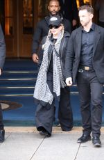 MADONNA Leaves Ritz Hotel for Celebration Tour in France 11/13/2023