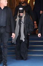 MADONNA Leaves Ritz Hotel for Celebration Tour in France 11/13/2023