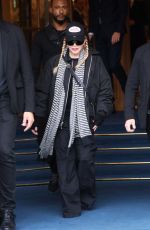 MADONNA Leaves Ritz Hotel for Celebration Tour in France 11/13/2023