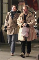 MAGGIE GYLLENAHAAL and Peter Sarsgaard Out in New York 11/18/2023