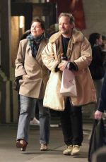 MAGGIE GYLLENAHAAL and Peter Sarsgaard Out in New York 11/18/2023