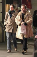 MAGGIE GYLLENAHAAL and Peter Sarsgaard Out in New York 11/18/2023