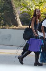 MALIA OBAMA at a Park with Friends in Los Angeles 11/04/2023
