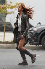 MALIA OBAMA Out for Lunch at Zinque in Los Angeles 11/17/2023