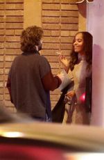 MALIA OBAMA Outside Jones Bar & Grill in Hollywood 11/10/2023