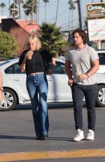 MALIN AKERMAN and Jack Donnelly Out Shopping in Los Feliz 10/31/2023