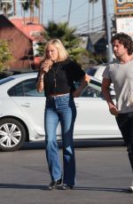 MALIN AKERMAN and Jack Donnelly Out Shopping in Los Feliz 10/31/2023