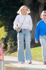 MALIN AKERMAN Out for Lunch with a Friend at All Time in Los Feliz 11/19/2023