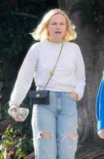MALIN AKERMAN Out for Lunch with a Friend at All Time in Los Feliz 11/19/2023