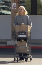 MALIN AKERMAN Shopping at Lazy Acres in Los Feliz 11/27/2023