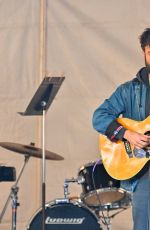 MANDY MOORE and Taylor Goldsmith Celebrate Their 5 Year Wedding Anniversary by Performing at a Small Festival in Pasadena 11/18/2023