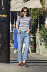 MANDY MOORE Out with a Friend in Los Angeles 11/14/2023