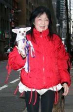 MARGARET CHO Leaves NBC Studio in New York 11/08/2023