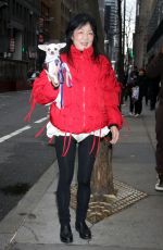 MARGARET CHO Leaves NBC Studio in New York 11/08/2023