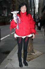 MARGARET CHO Leaves NBC Studio in New York 11/08/2023