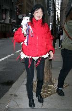 MARGARET CHO Leaves NBC Studio in New York 11/08/2023