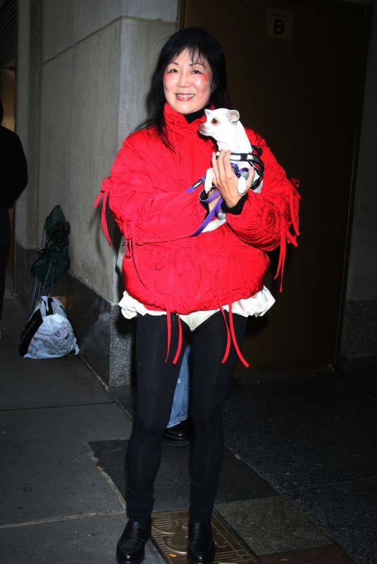 MARGARET CHO Leaves NBC Studio in New York 11/08/2023